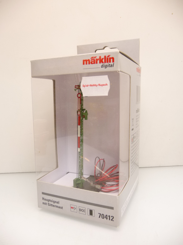 Märklin 70412 H0 Hauptsignal mit Gittermast mfx DCC Digital TOP in OVP