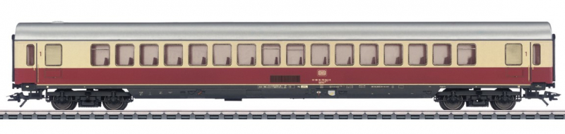 Märklin 43864 H0 Reisezugwagen Apümz 121 TEE der DB rot/beige Epoche IV - TOP in OVP
