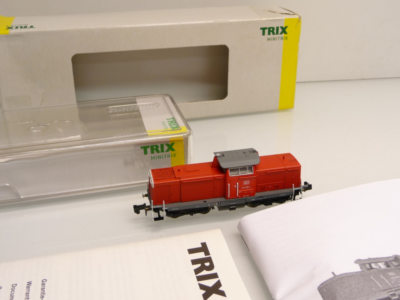 Minitrix 16131 N Diesellok BR 213 der DB rot Epoche V DIGITAL - TOP in OVP