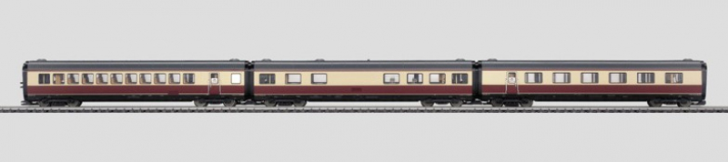 Märklin 43116 H0 Ergänzungsset Gasturbinentriebzug BR 602 IC Parzival 3-teilig - TOP in OVP