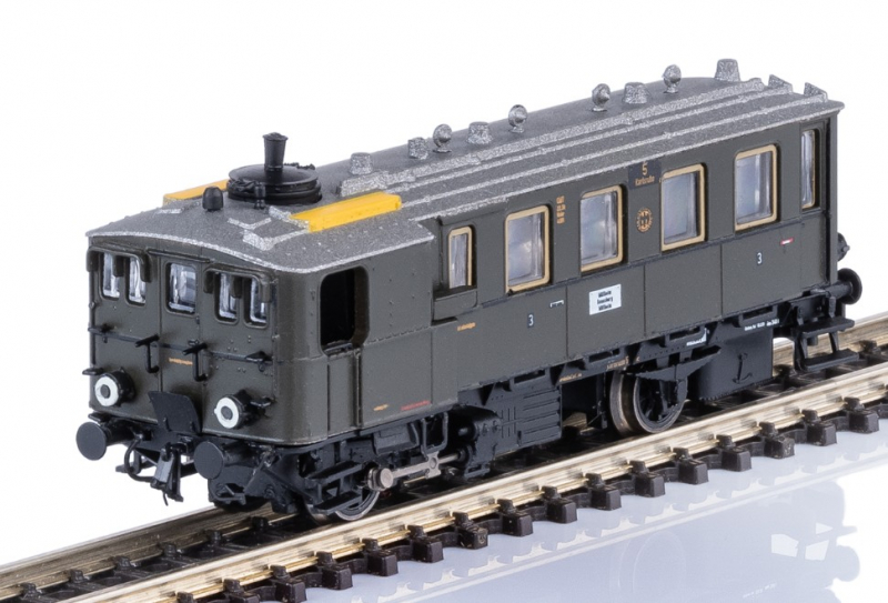 Märklin 88147 Z Kittel-Dampftriebwagen Ci dT Wü 05 der DRG Epoche II - NEU