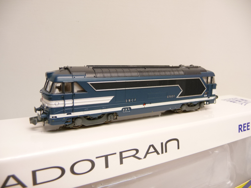 REE Modeles NW-322 N Diesellok Reihe BB 67000 Mistral blau/weiß der SNCF - TOP in OVP