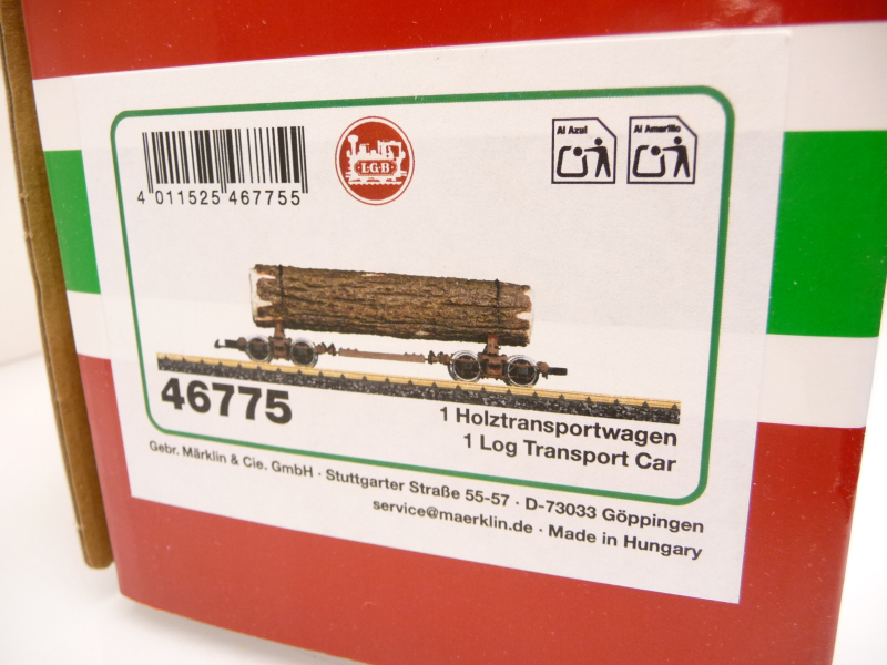 LGB 46775 G Holztransportwagen Epoche III - NEU
