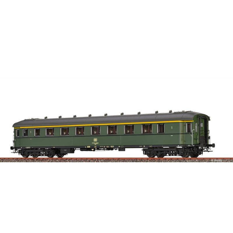 Brawa 46417 H0 Schnellzugwagen Aüe 305 der DB 1. Klasse Ep. IV grün