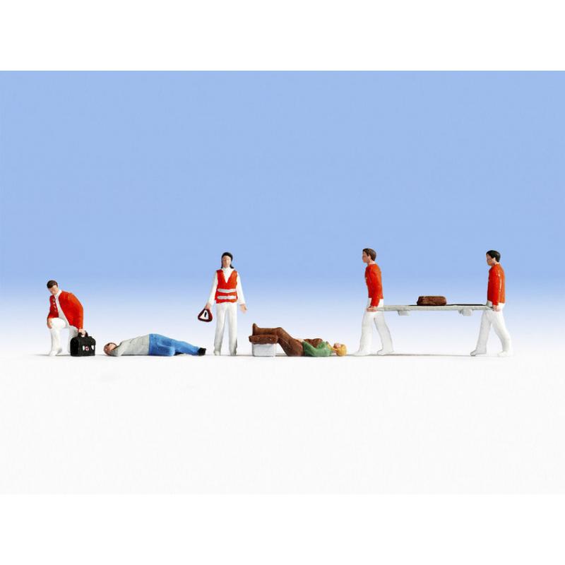 Faller 36094 N Sanitäter und Notarzt im Einsatz