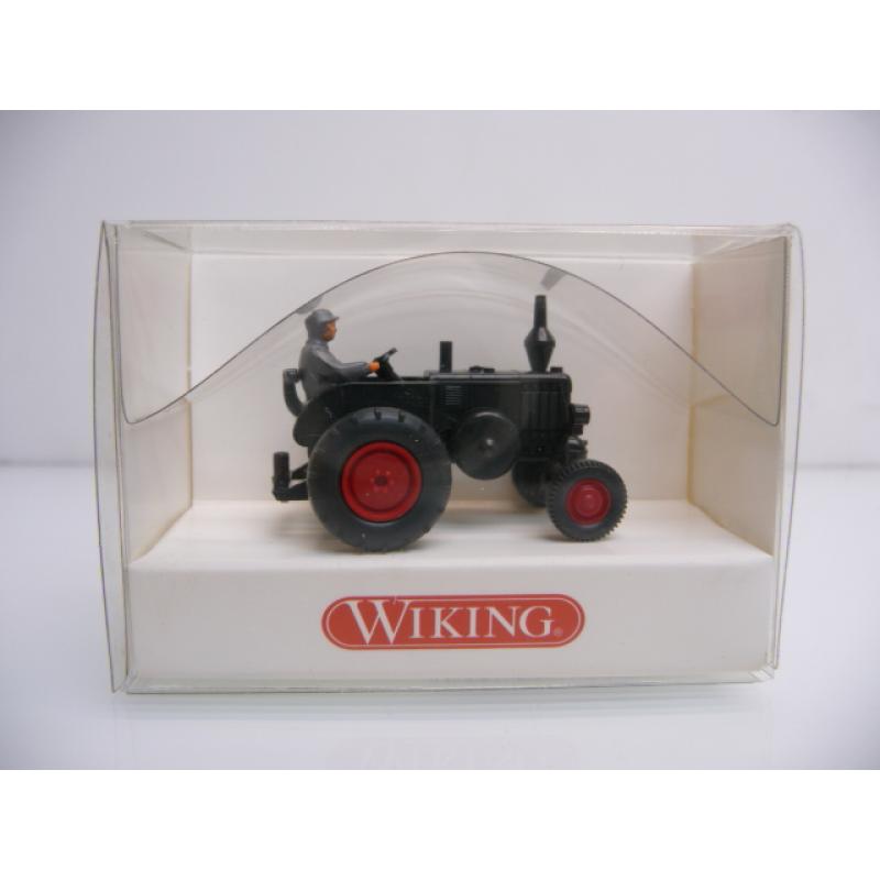 Wiking H0 880 02 18 Lanz Bulldog in schwarz Neuwertig in OVP