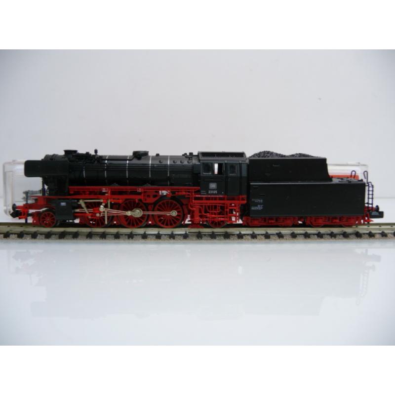 Fleischmann N 7123 | Schlepptenderlok BR23 DB 23105 mit Tender 