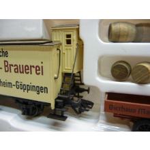 84794 Güterwagen Genossenschafts-Brauerei Set mit Holzfäßchen Museum 1994 - Märklin H0
