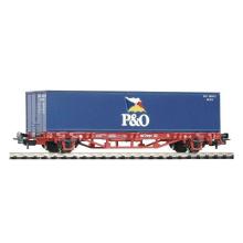 57706 Containerwagen P&O DB Cargo 2L= - Piko H0
