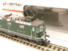 Hobbytrain H3024 N Elektrolok Re 4/4 II der SBB grün Epoche V TOP in OVP