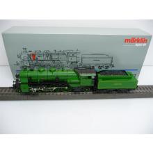 Märklin 37182 H0 steam locomotive S 3/6 K.Bay.Sts.B. 3673 green digital LIKE NEW!!