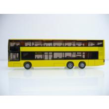 Siku H0 MAN bus 100 S+U Zoolog station. Garden yellow metal model