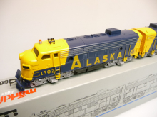 Märklin 3663 H0 Diesellok GM EMD F7 Alaska Railroad Digital  wie NEU in OVP