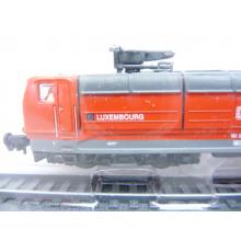 Standing model locomotive 181.2 DB Bo-Bo Luxembourg 181 212 2 in original packaging