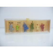 Preiser 4028 H0 1:90 Welcome and travelers miniature figures - old equipment