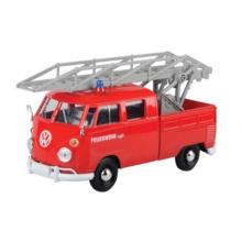 79584 - 1:24 Volkswagen T1 Leiterwagen der Feuerwehr Rot Motormax
