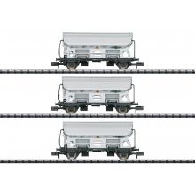 Minitrix 15511 side discharge wagon 3-piece set era IV