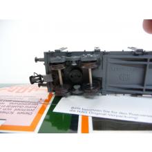 HAG H0 386 Flachwagen mit Rungen der SBB 471 9 070-8 Sps grau mit AC Radsätzen