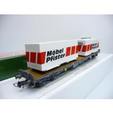 HAG H0 394 Containerwagen der SBB Möbel Pfister 390 0 217-0 Rs   für Märklin