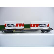 HAG H0 394 Containerwagen der SBB Möbel Pfister 390 0 217-0 Rs   für Märklin