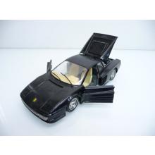 Bburago 1:24 Ferrari testarossa black from 1984 from Italy