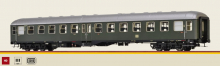 Brawa 58099 H0 Personenwagen B4ymg der DB Epoche III DC Basic+ LED NEU