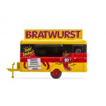 Jouef H0 HC5001 Bratwurst Food Trailer im Deutschland Style