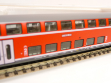 Fleischmann 8623 K N Doppelstock Steuerwagen rot RE Kassel HBF mit Lichtwechsel - TOP in OVP