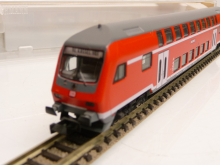 Fleischmann 8623 K N Doppelstock Steuerwagen rot RE Kassel HBF mit Lichtwechsel - TOP in OVP