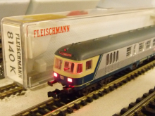 Fleischmann 8140K N Silberling Steuerwagen 50 80 82-34 048-2 mit Schlußlicht  TOP in OVP