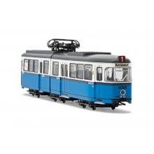 Arnold HN2529 Straßenbahn Typ Duewag Gt6 Ep.IV blau-weiß