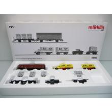 Märklin 48812 H0 Freight transport set for the Spangenberg-Werke DB DR/British-US zone Ep. III