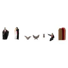 Faller H0 151632 Miniaturfiguren Set Graf Dracula 7-teilig