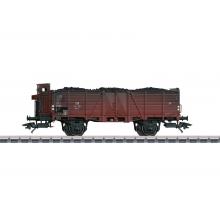 Märklin 46027 H0 Offener Hochbordwagen Om 21 DB braun betriebsverschmutzt