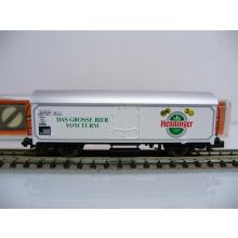 Arnold N 4555 refrigerated car HENNINGER Ichqrs white with original packaging