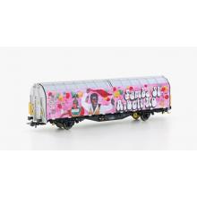 Hobbytrain H0 245032 Sliding wall car Hbbillns TWA, Ep.VI, Graffiti Edition