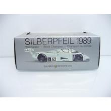 Max Models 1:43 1002 Mercedes Benz C 9 Silver Arrow 1989 NR 62 World Champion