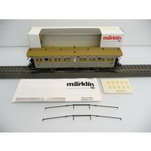 Märklin 4214 H0 Schnellzugwagen C4 3839 K.W.St.E 4. Klasse Epoche I grau TOP in OVP