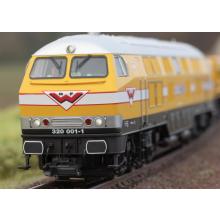 Märklin 39321 H0 Diesellok BR 320 001-1 Wiebe Privatbahn Epoche VI - 3L~ AC mfx DCC Digital mit Sound - NEU