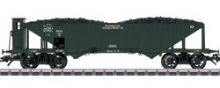 Märklin 46803-02 H0 Kohletrichterwagen OOt 81831 München grün der DR Epoche II - TOP in OVP