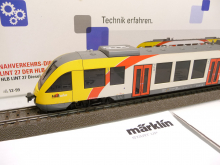 Märklin 36641 H0 Nahverkehrsdieseltriebwagen LINT 27 HLB Epoche VI mfx Digital mit Sound TOP in OVP