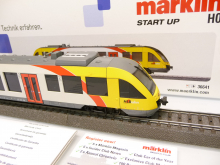 Märklin 36641 H0 Nahverkehrsdieseltriebwagen LINT 27 HLB Epoche VI mfx Digital mit Sound TOP in OVP