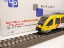 Märklin 36641 H0 Nahverkehrsdieseltriebwagen LINT 27 HLB Epoche VI mfx Digital mit Sound TOP in OVP