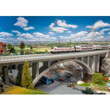 Faller 120505 H0 Moderne Bogenbrücke 1015 x 137 x 217 mm