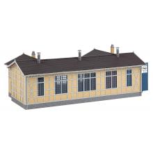 Faller 120287 H0 1-stand locomotive shed 143 parts 278x129x103mm