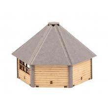 Faller 180311 H0 Grillhüte (Lasercut) Barbecue Hut 49 x 47 x 38 mm Holz