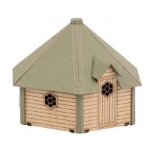 Faller 180310 H0 Gartensauna (Lasercut) 56 x 49 x 39 mm Holz