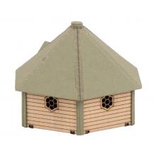 Faller 180310 H0 Gartensauna (Lasercut) 56 x 49 x 39 mm Holz