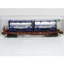 Minitrix 15289-05 N DB container wagon VOTG 450 9 256-2 DB Sdgkms with original packaging