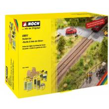 Noch 60811 Perfekt-Set Rechts & links der Gleise Bepflanzung Set mit DVD